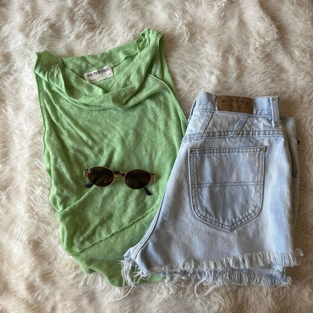 Free-people Women's Green Tank